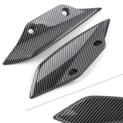 Carbon Fiber Look Front Side Spoiler Winglets for BMW S1000RR (2009–2014)