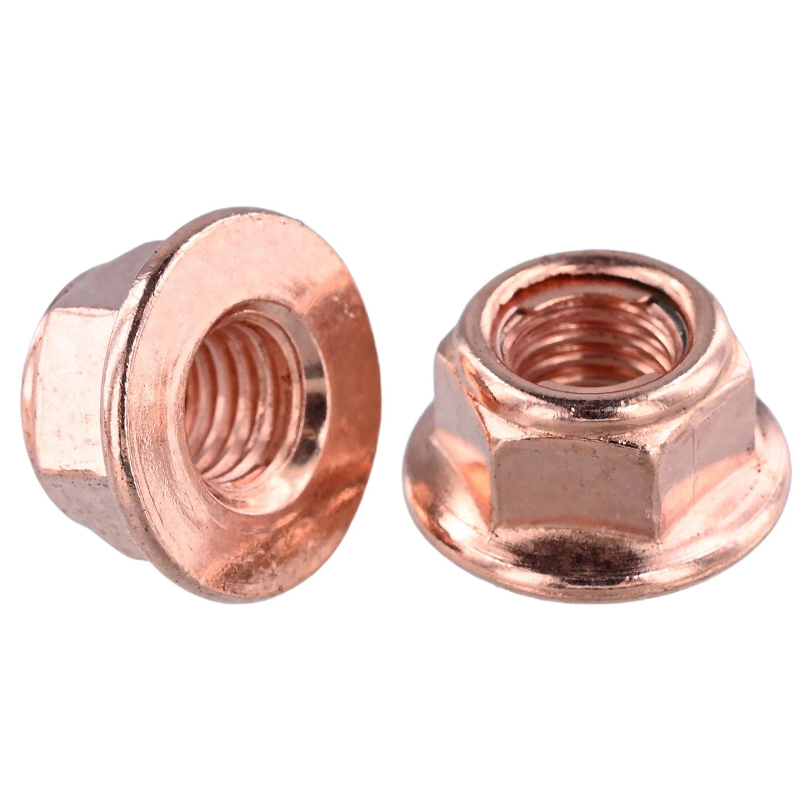 50PCS M8x1.25 Performance Lock Nuts for Exhaust Manifold