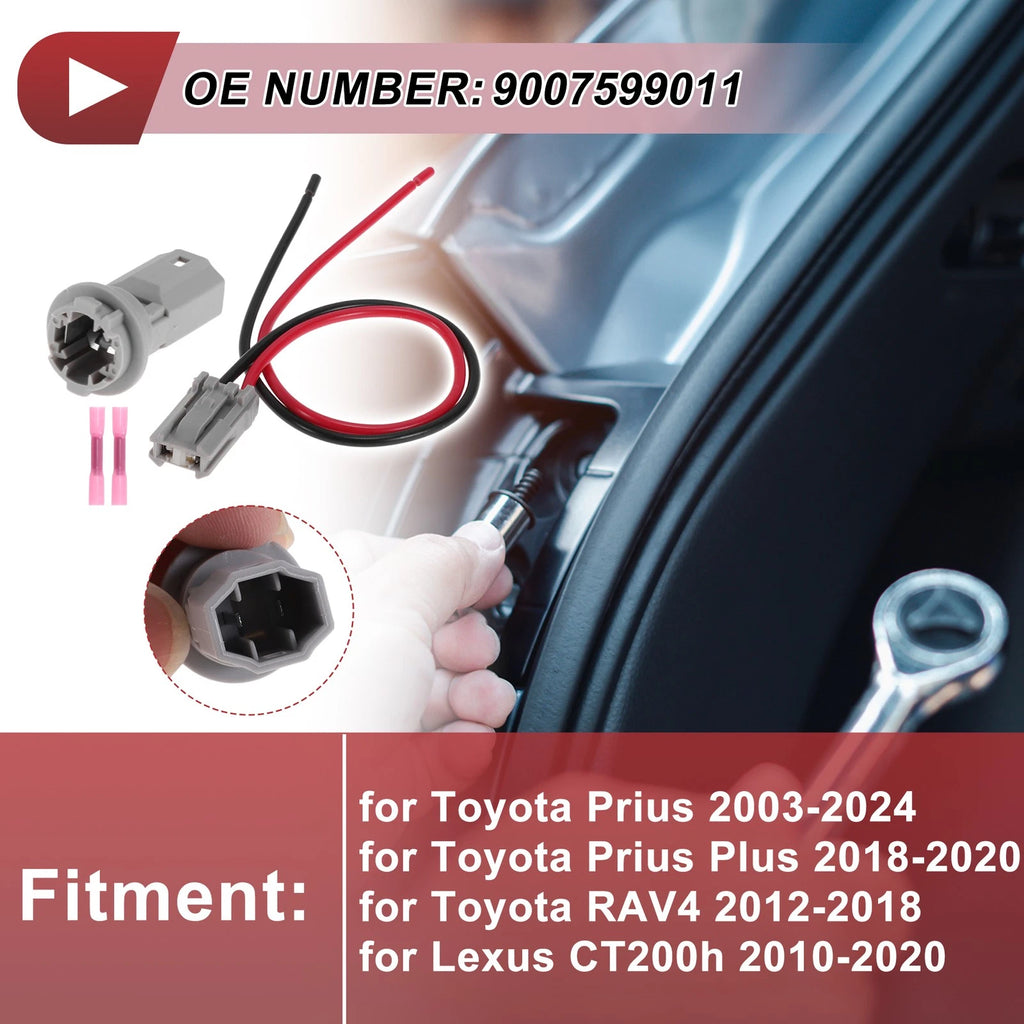 License Plate Light Socket Wiring for Toyota Prius (2003–2024)