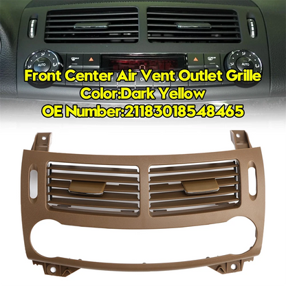 Front Center Air Vent Outlet Grille for Mercedes Benz E-Class W211 (2003–2008)