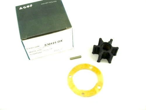 CEF 500121 GX Impeller for Volvo (875583-7), Johnson (09-0808B), Jabsco (22405-0001)