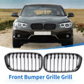 Front Upper Bumper Grille Grill Replacement for BMW 1 Series F20 (2015–2018)