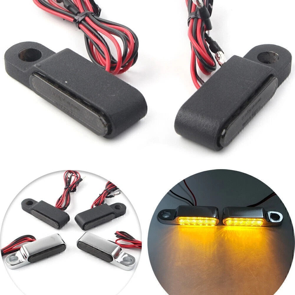 2X LED Turn Signal Blinker Lights for Mini