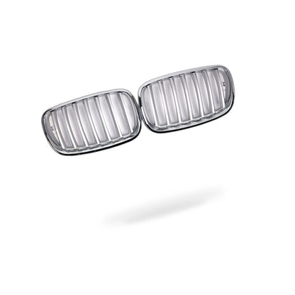 Front Bumper Grille for BMW X5 E70 (2007–2013) Chrome Mesh Style