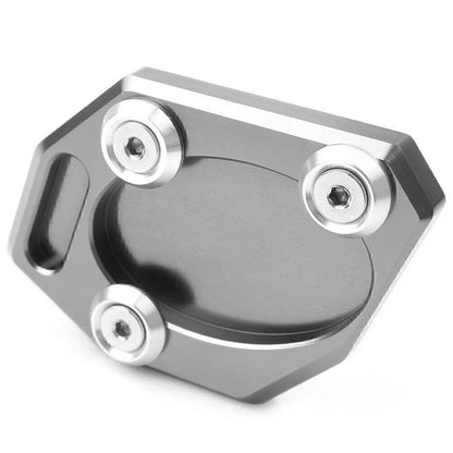 Side Stand Foot Enlarger Plate Pad for Kawasaki EX300 (2013–2015) Titanium