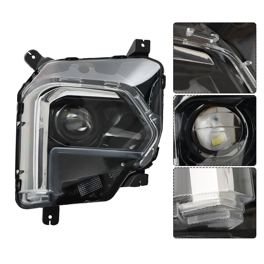 Right Headlamp Assembly for Chevy Traverse (2022–2023) LED Clear Lens