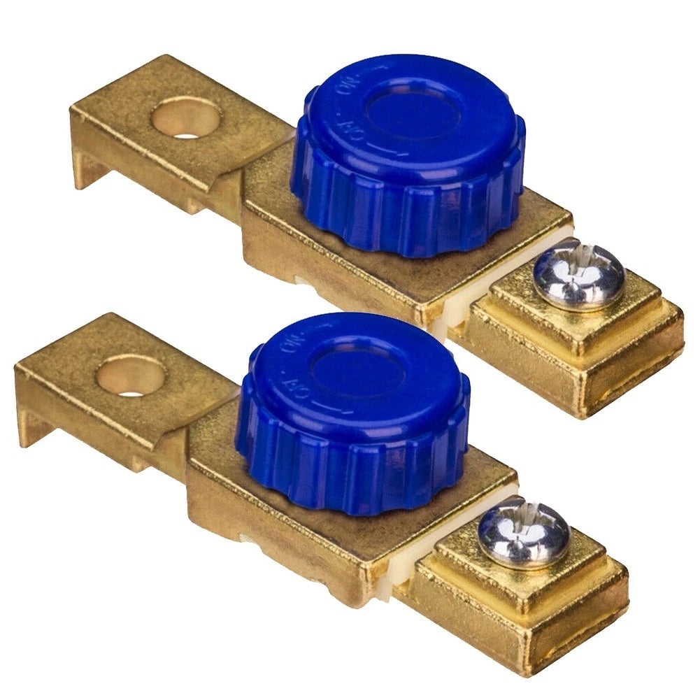 2X Battery Master Disconnect Isolator Cut Off Switch for Car Motorcycle