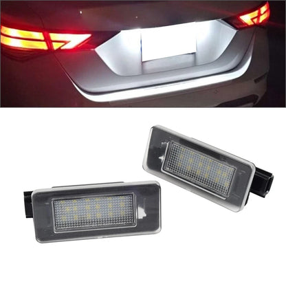 1 Pair Rear License Plate Light for Nissan Altima Versa Sentra Rogue
