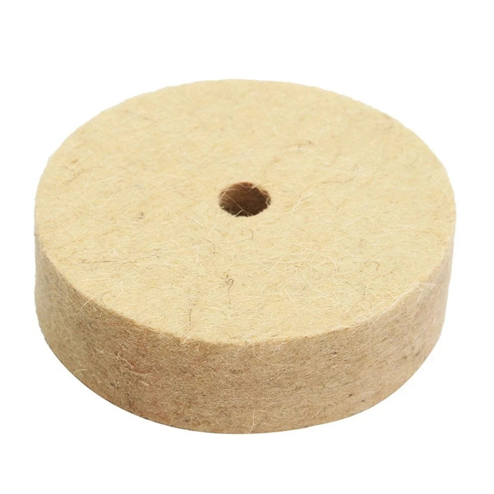 3" Wool Felt Polishing Wheel for Professional Use