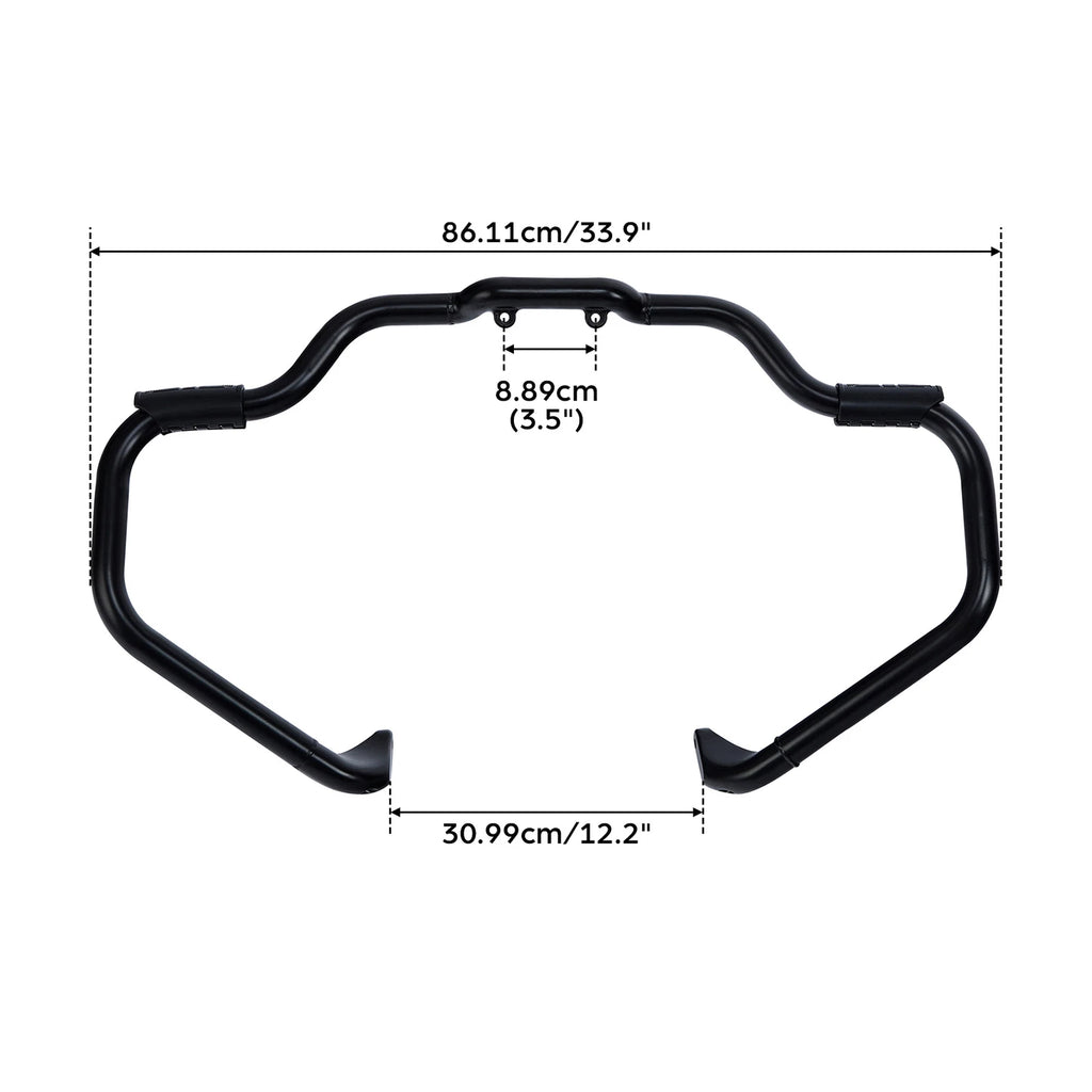 Mustache Engine Guard Crash Bar for Indian Chieftain (2014–2023)