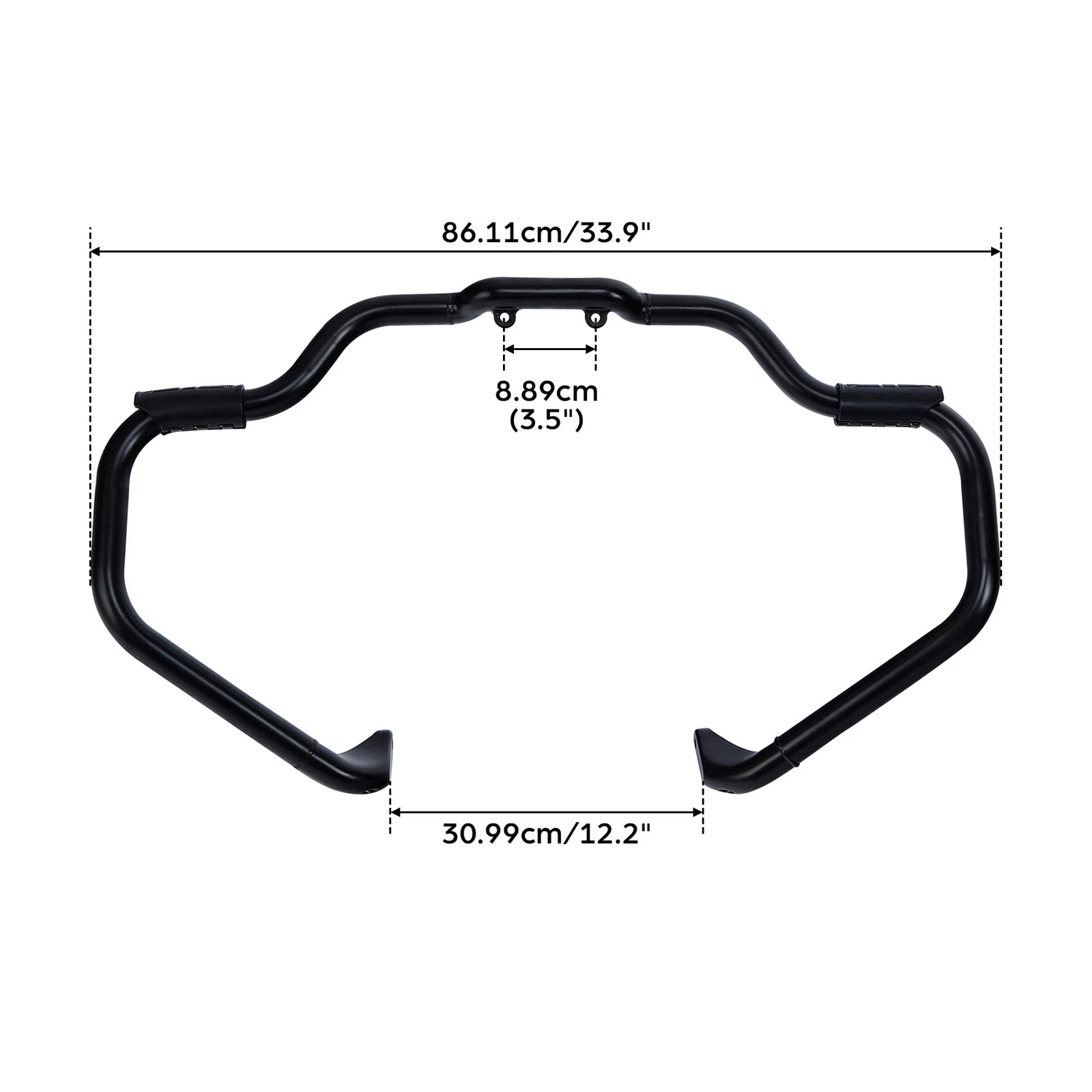 Mustache Engine Guard Crash Bar for Indian Chieftain (2014–2023)