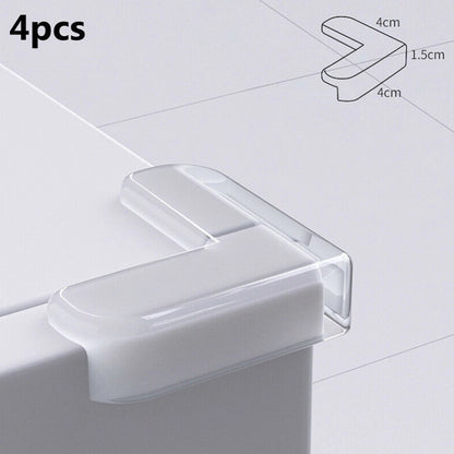 Set of 4 Corner Edge Covers for Cupboards and Decks