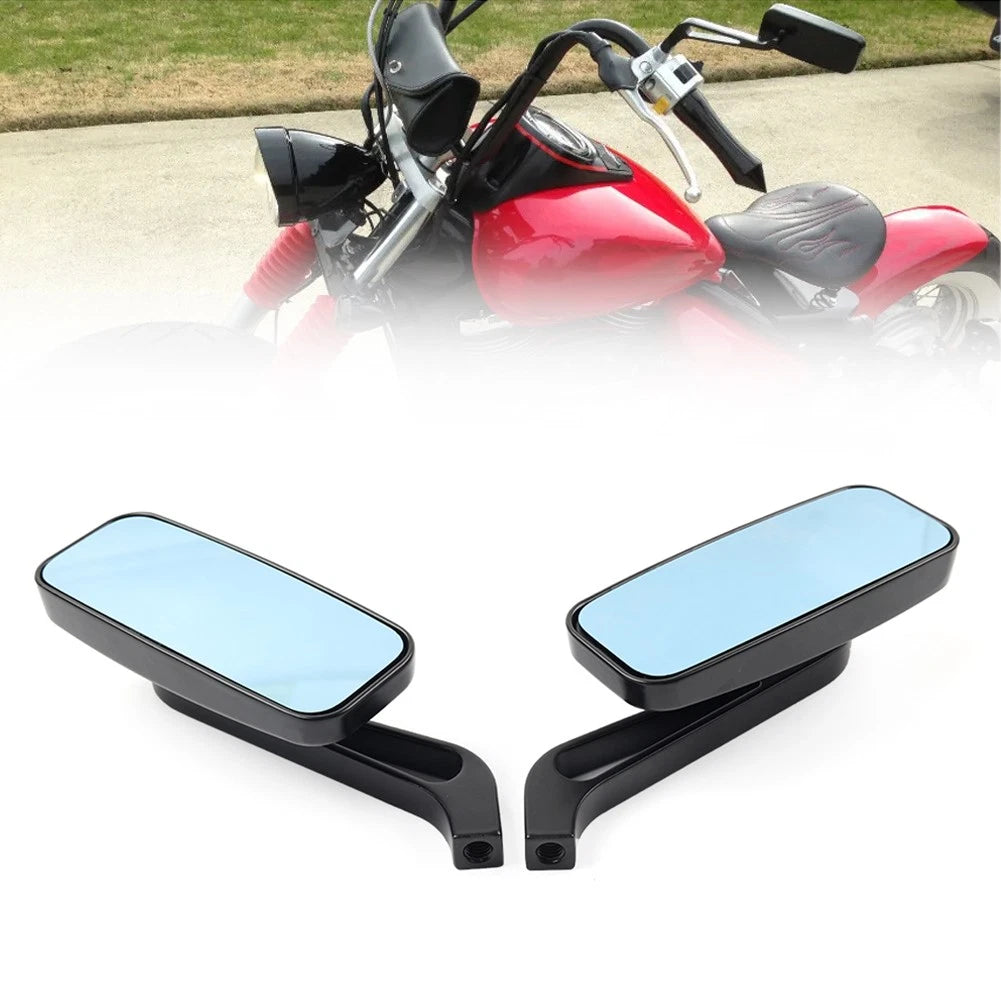Rectangle Rearview Side Mirrors for Honda Rebel 250 CMX250 300