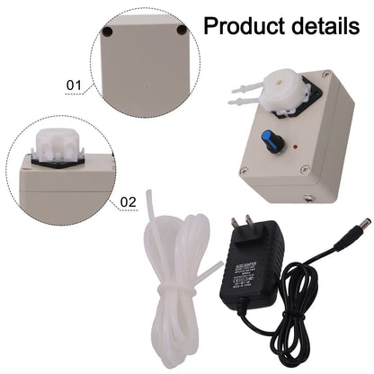 Adjustable Flowrate Aquarium Pump for Compact DIY Setup