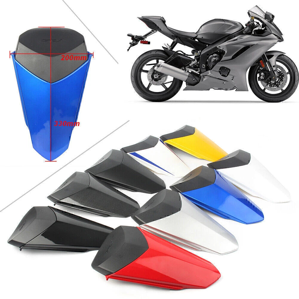 Rear Seat Cover Cowl Fairing for Yamaha YZF R6 (2017–2019) Silver