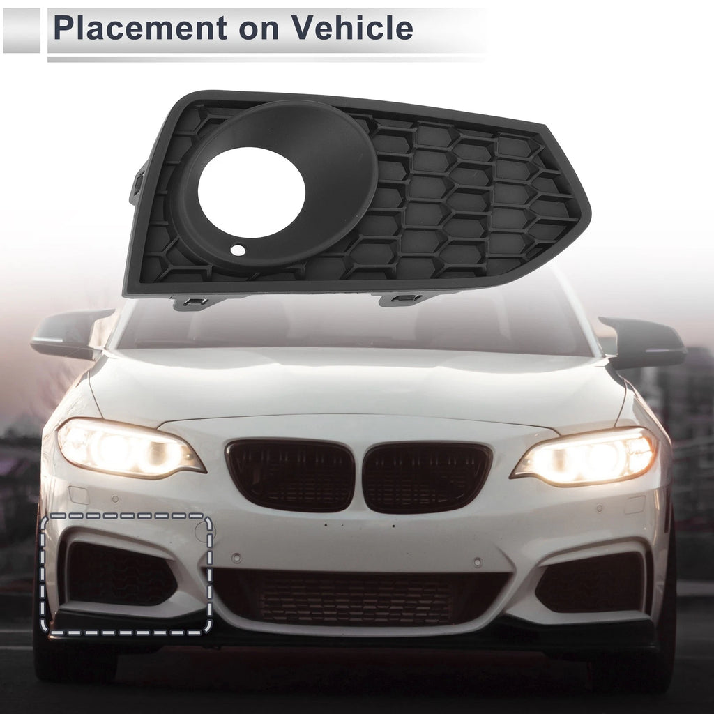 Right Front Fog Light Grill Replacement for BMW 2 Series F22 (2012–2017)