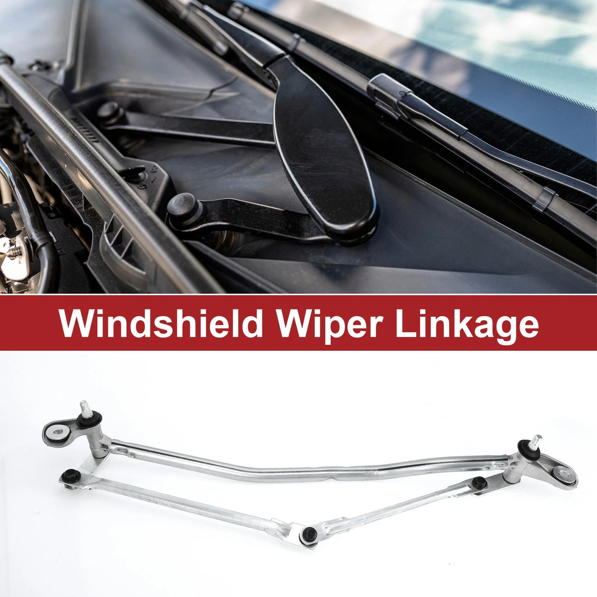 Front Transmission Wiper Linkage Lever for Audi A4 (2001–2008) No.8E1955319