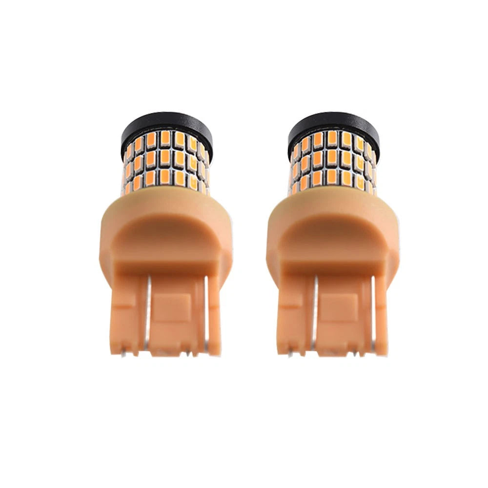 2X Yellow 7443 LED Brake Stop Tail Light for Nissan Murano (2005–2013)