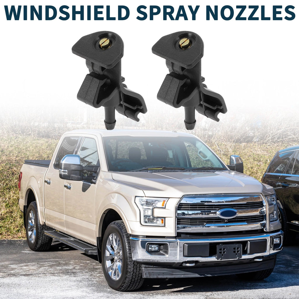 2PCS Front Windshield Washer Nozzles Replacement for Ford Explorer (2011–2018)