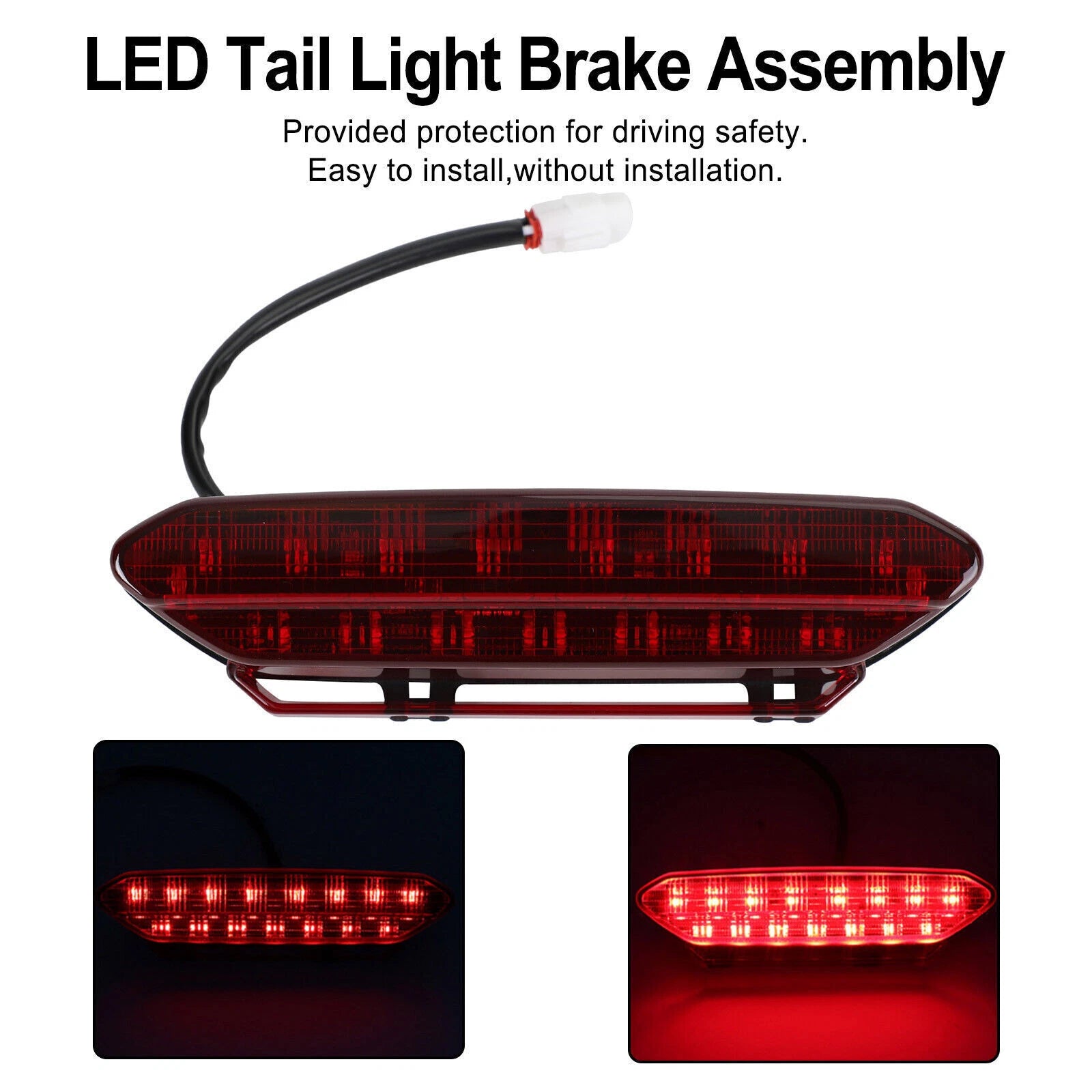 LED Tail Light for Yamaha YFZ450 (2006–2009) 5TG-84710-21-00 Red T9