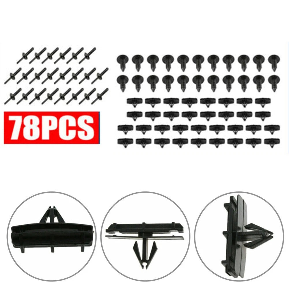 Fender Flare Hardware Clip Mounting Kit for Wrangler JK (2007–2018)
