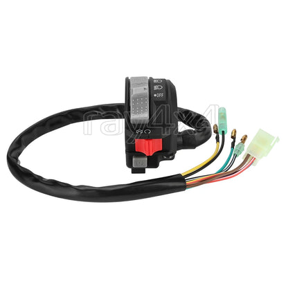 Handlebar Start Run Switch Headlight for Yamaha YFB250 YFM250X (1991–1999)