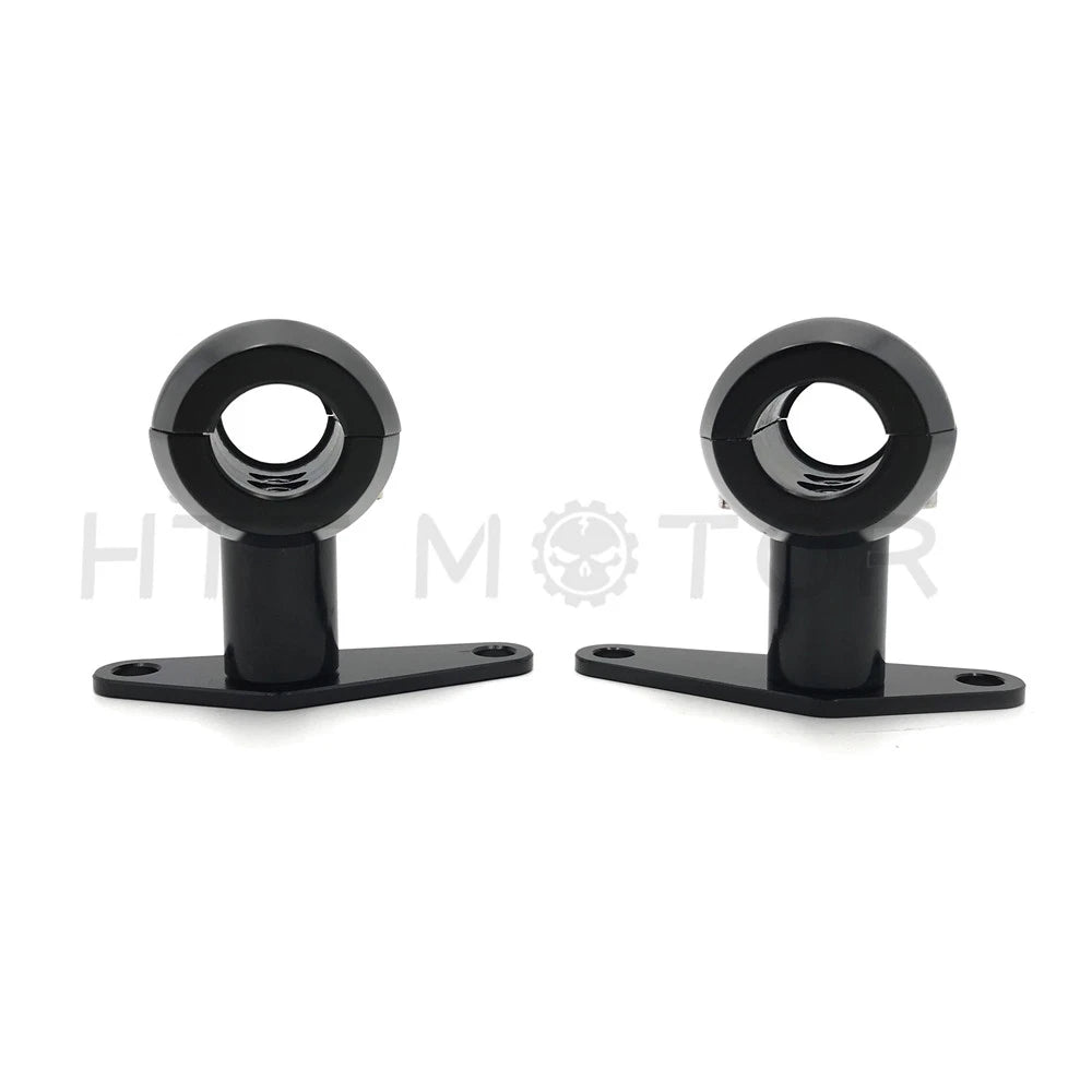 Black Springer Front Set with Fender Tabs for Harley Chopper XL (Year Range)