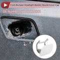 Washer Nozzle Cover Front Left for BMW 740i (2011–2015) White