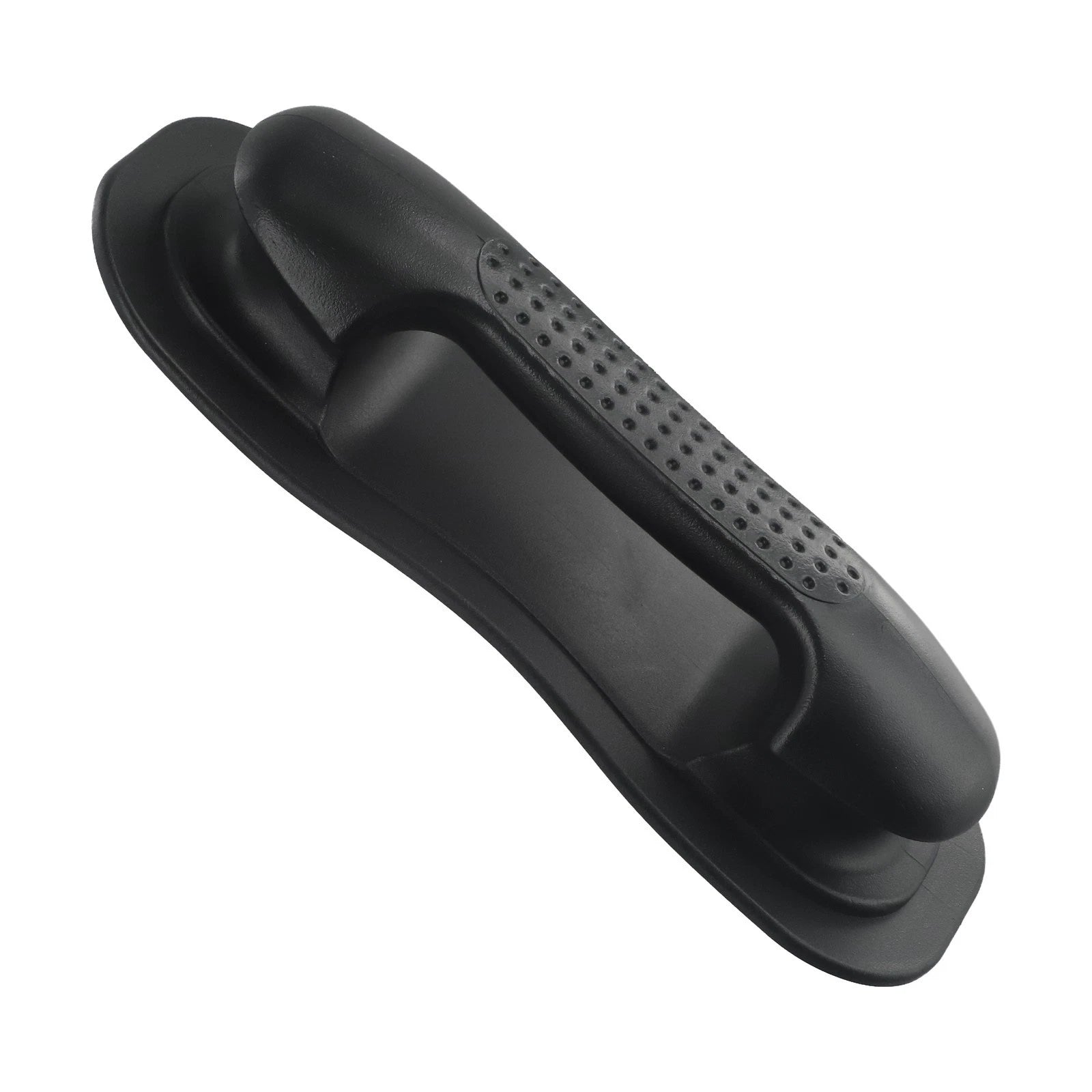 Rubber Grab Handle Rail for Dinghy Raft Boat (24x9cm) Black/Grey