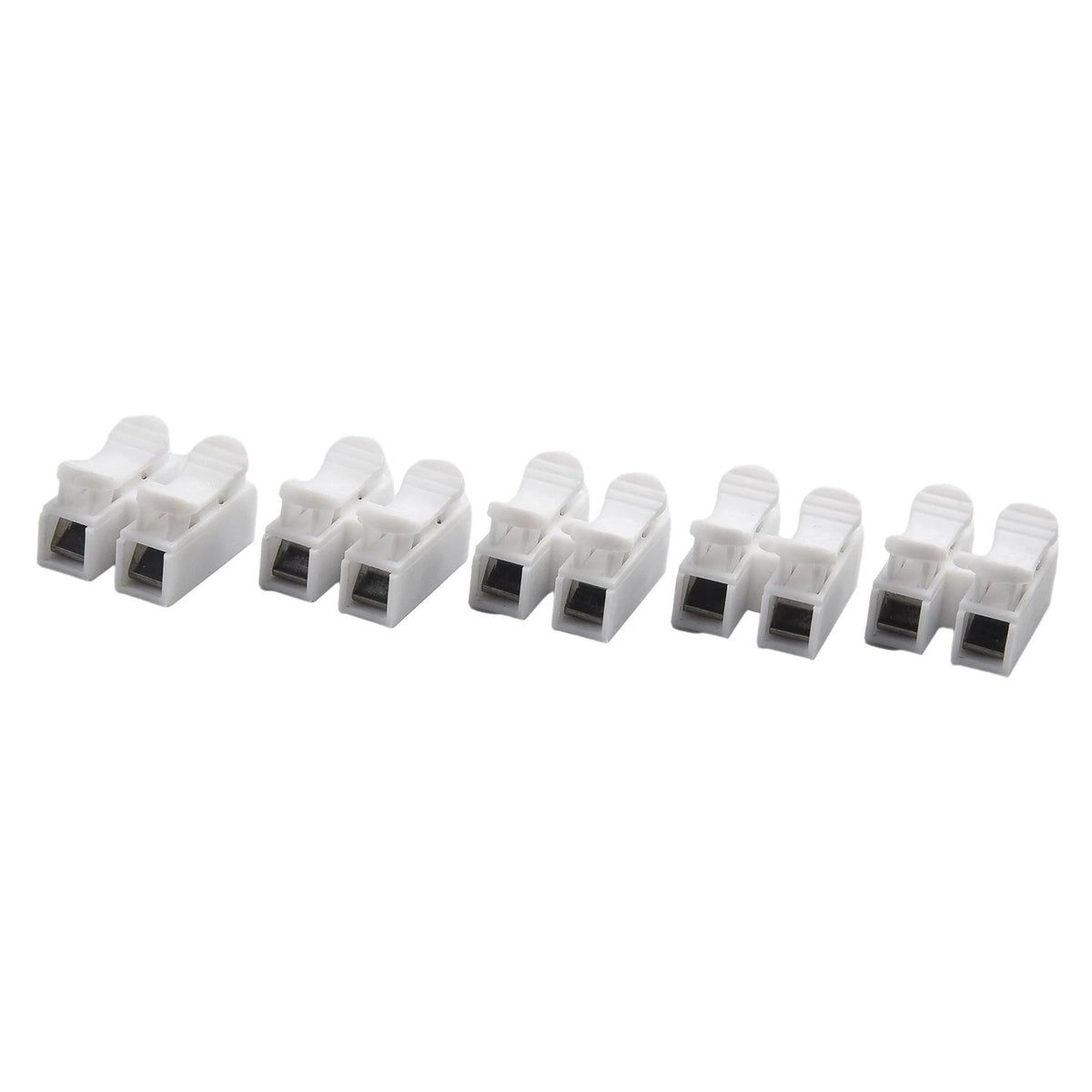 White Wire Terminal Clips for Electric Control Home Appliance Motor