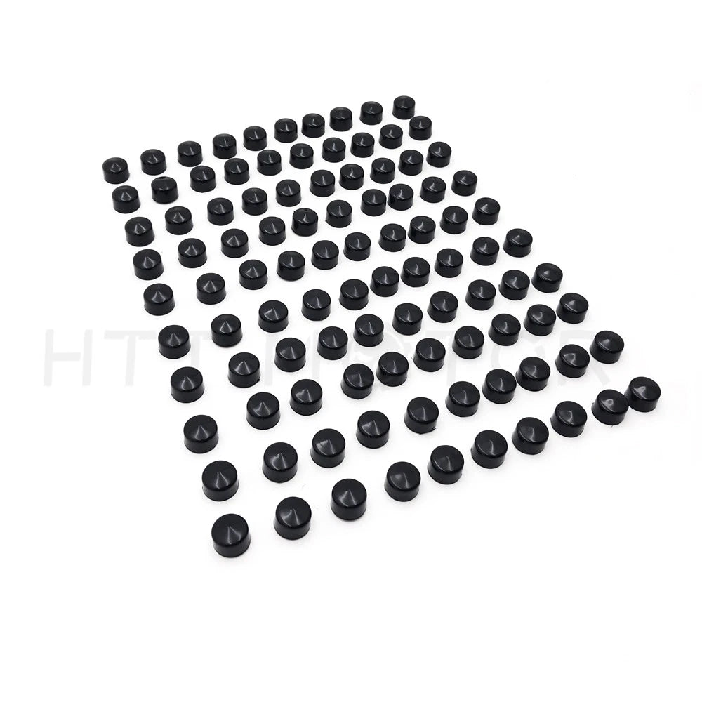 100 Piece Allen Socket Bolt Cap Dress Kit for Harley (Misc Hardware)