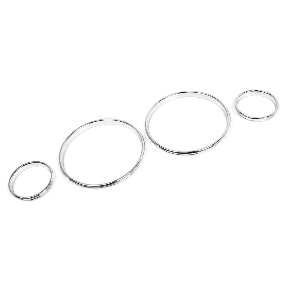 Speedometer Gauge Dial Rings Bezel Trim for BMW 5 7 Series (E39 E38 M5 X5 E53)
