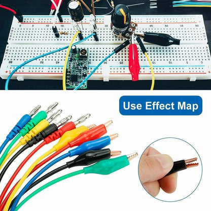 Test Leads Probe Set for Multimeter 1M / 3.28ft 10A-30A (30pcs)