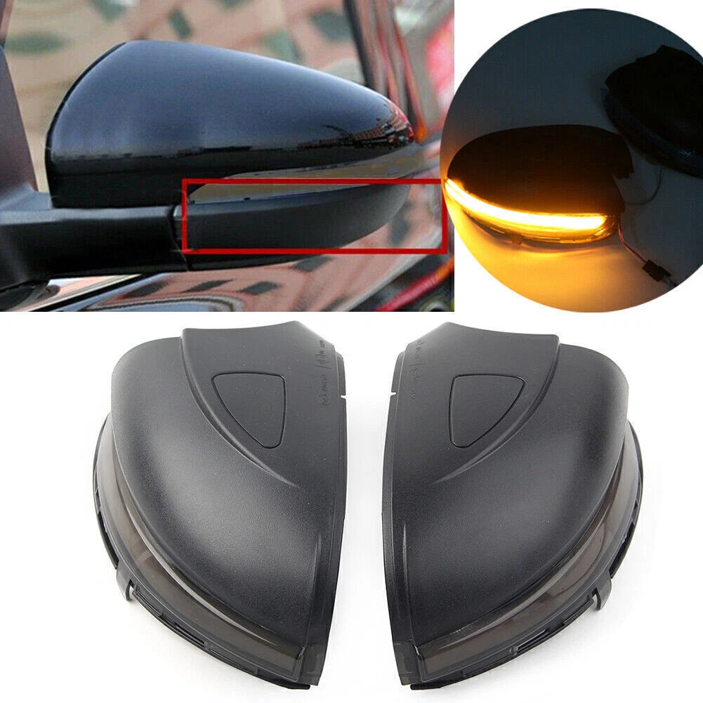 LED Side Mirror Sequential Turn Signal Light for VW Golf 6 MK6 (2009–2013)