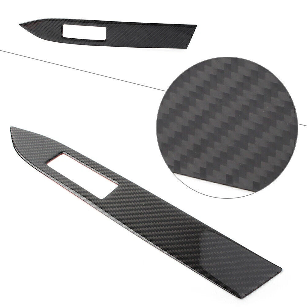 Carbon Fiber Dashboard Cover Trim for Ford Mustang (2015–2019)