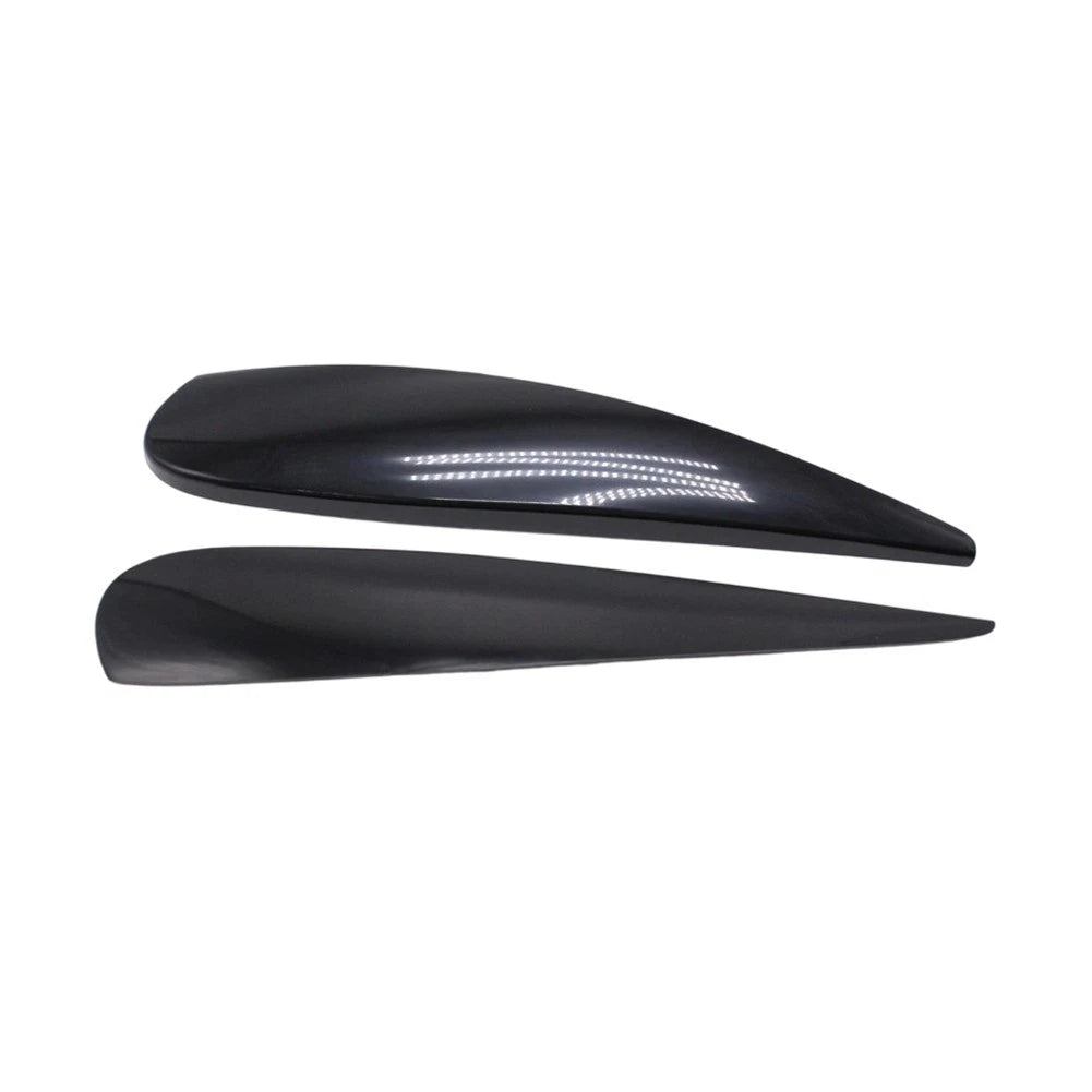 ABS Glossy Black Headlight Eyebrow Spoiler for Corsa D (2006–2010)