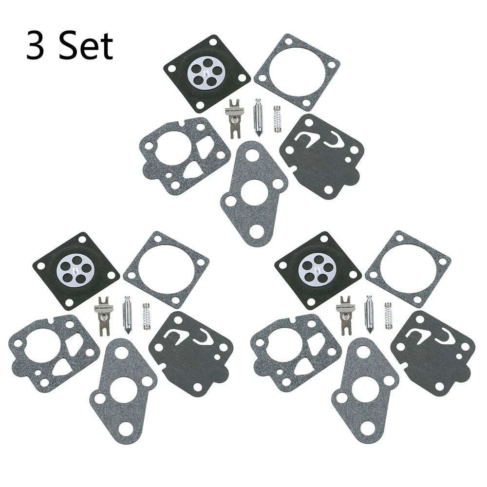 3X Carburetor Kit for Kawasaki TG20 TG24 TG25 TG33 TD24 TD25 TD33