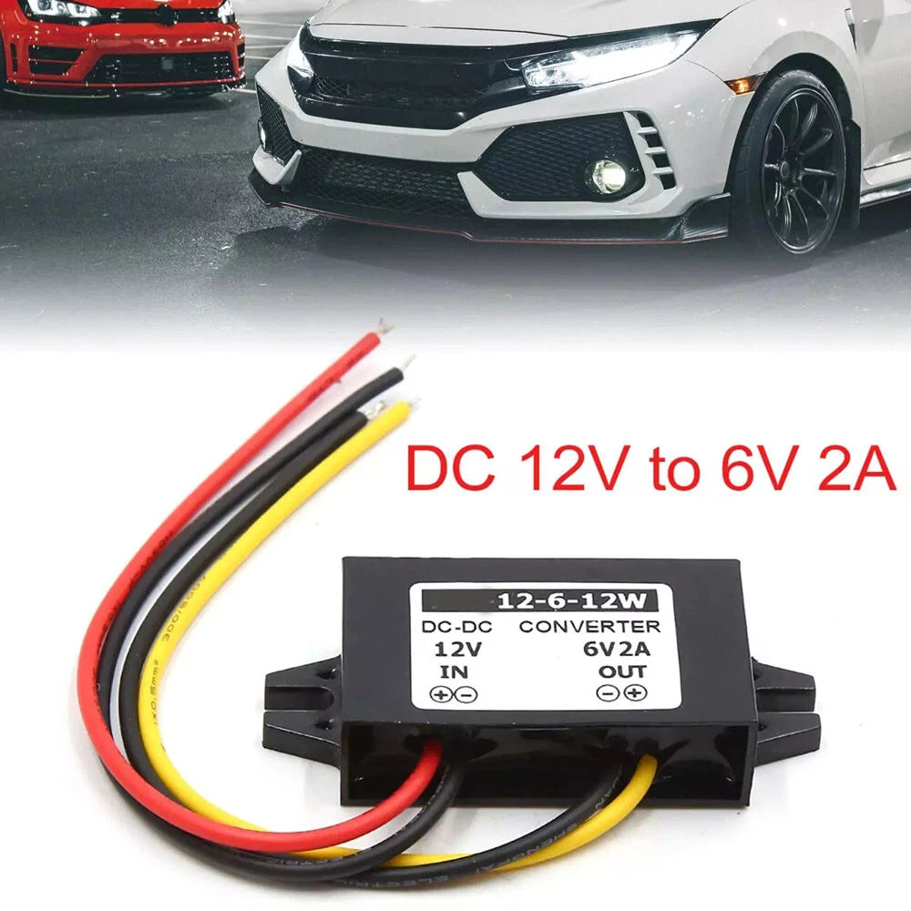 DC 12V to 6V 2A Power Supply Transformer Module for Universal Applications