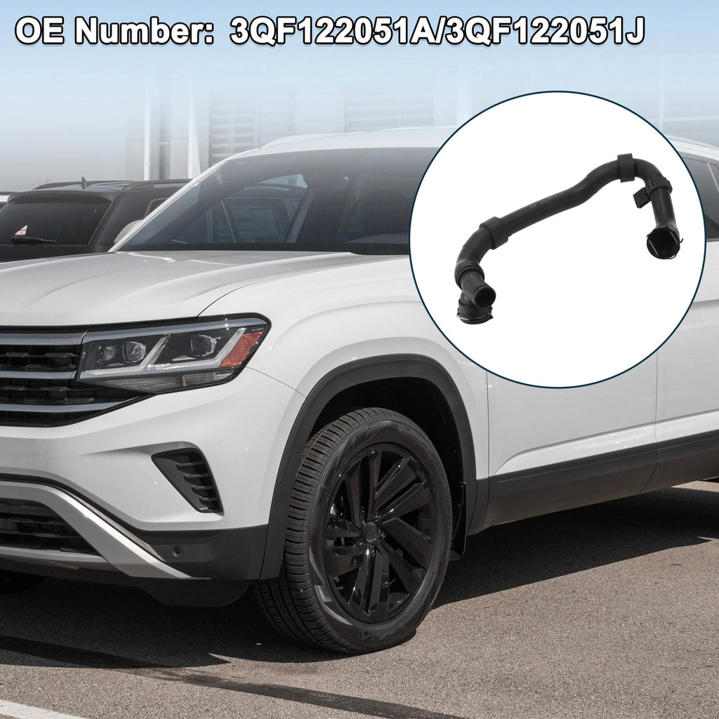 Radiator Hose Water Pipe Replacement for Volkswagen Atlas 2.0L (2018–2023)
