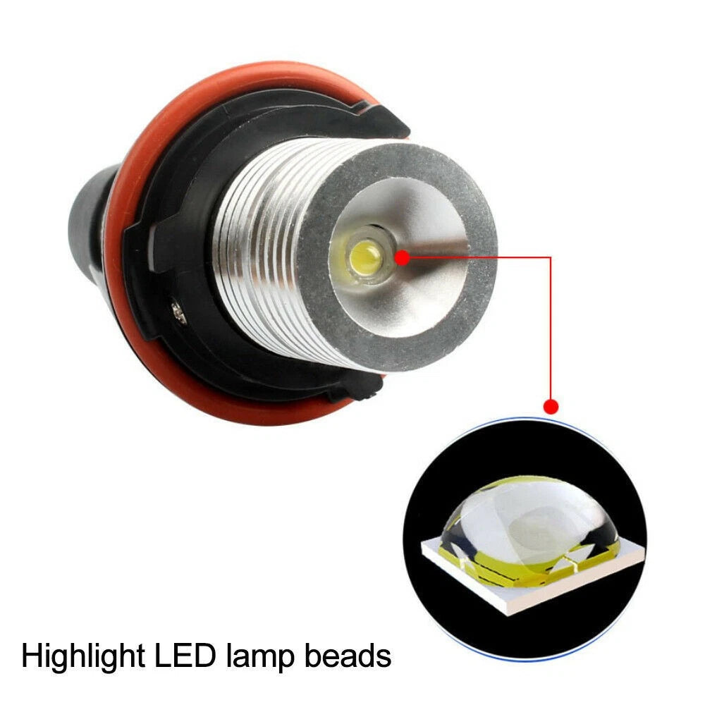 White LED Ring Marker Light Bulbs for Ford