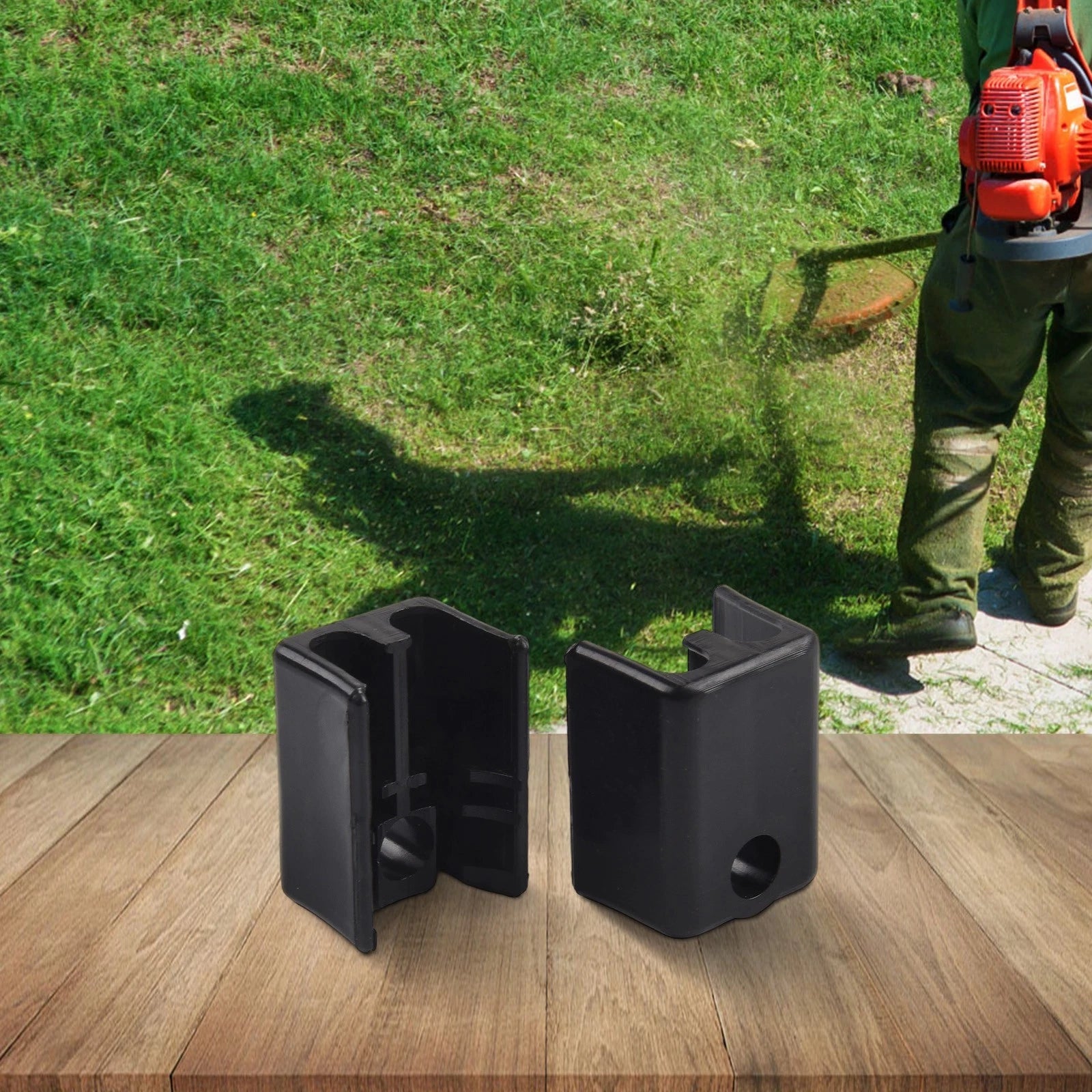 Dual Cable Fitting Holder 2 Pack for Easy Installation