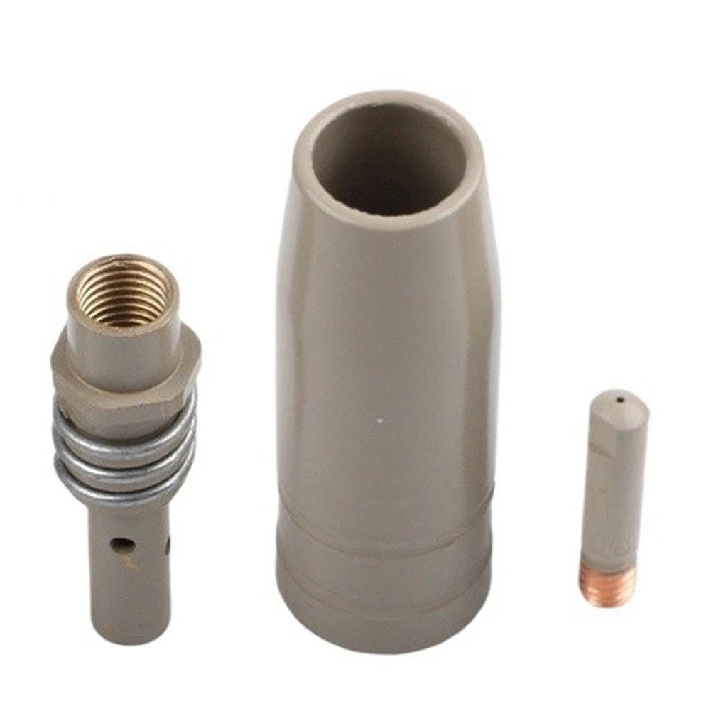 3PCS MIG Welding Tips Nozzles for 15AK Torch Standard Size Red Copper
