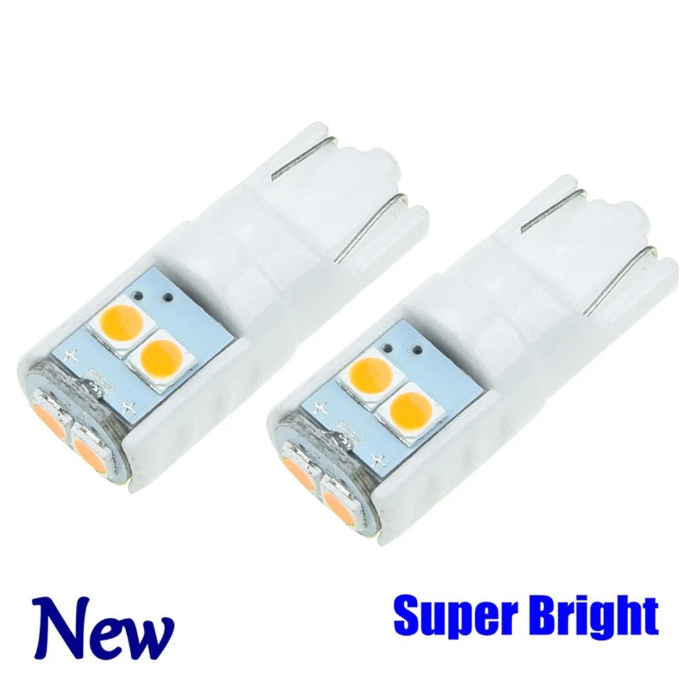 2X T10 Super Bright Wedge Bulb for Parking Steering Side Light