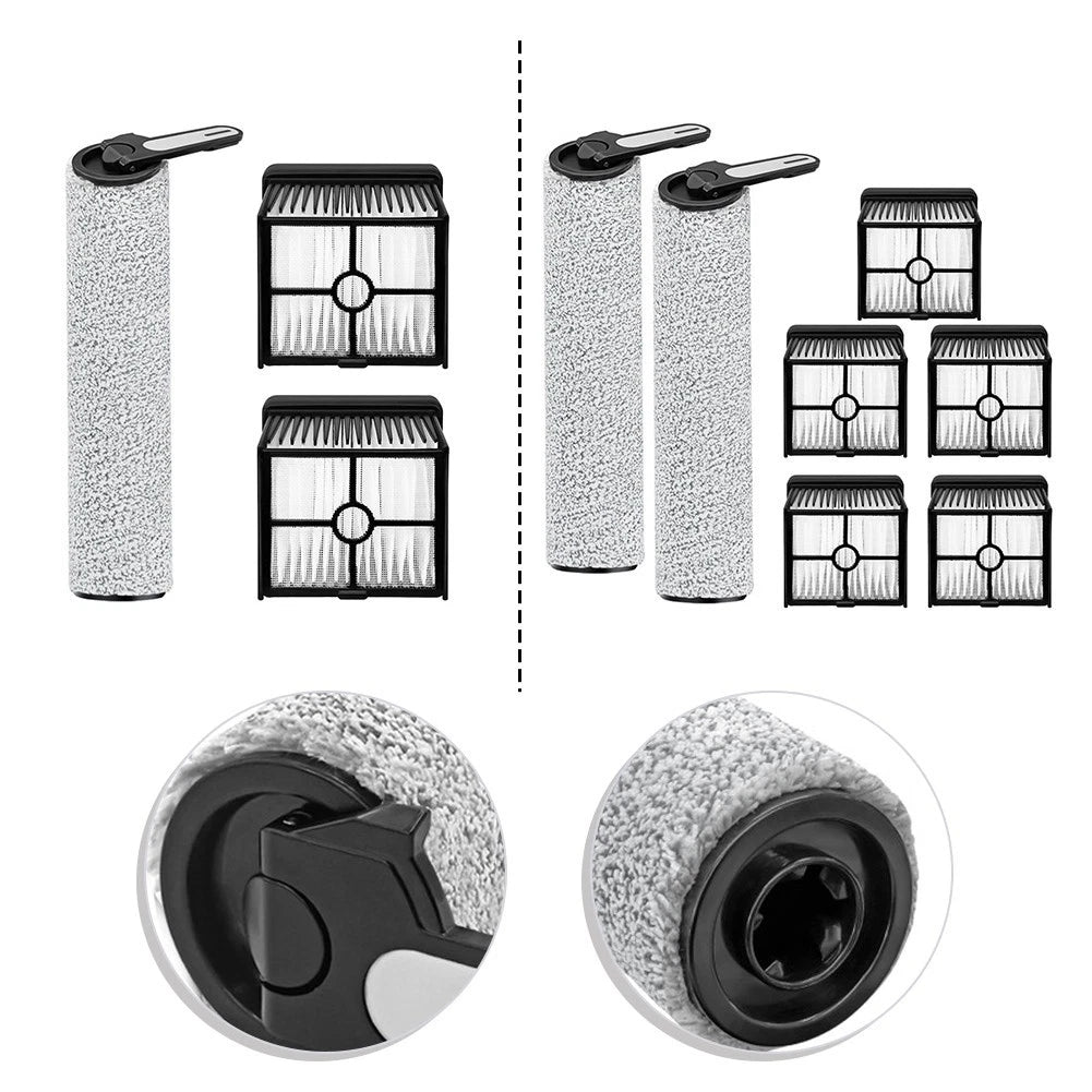 Vacuum Cleaner Brush Bar and HEPA Filter Replacement for Lubluelu BVC-T8A