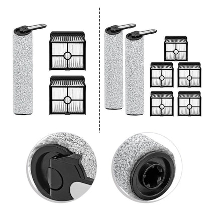 Vacuum Cleaner Brush Bar and HEPA Filter Replacement for Lubluelu BVC-T8A