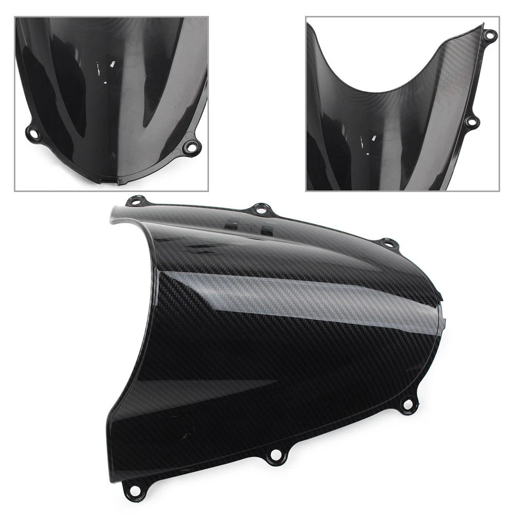 Windshield Windscreen for Honda CBR600RR (2005–2006) Carbon Fiber Black