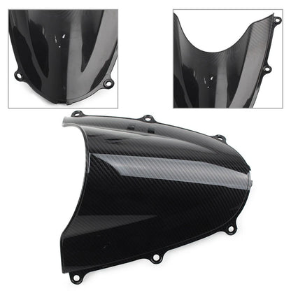 Windshield Windscreen for Honda CBR600RR (2005–2006) Carbon Fiber Black