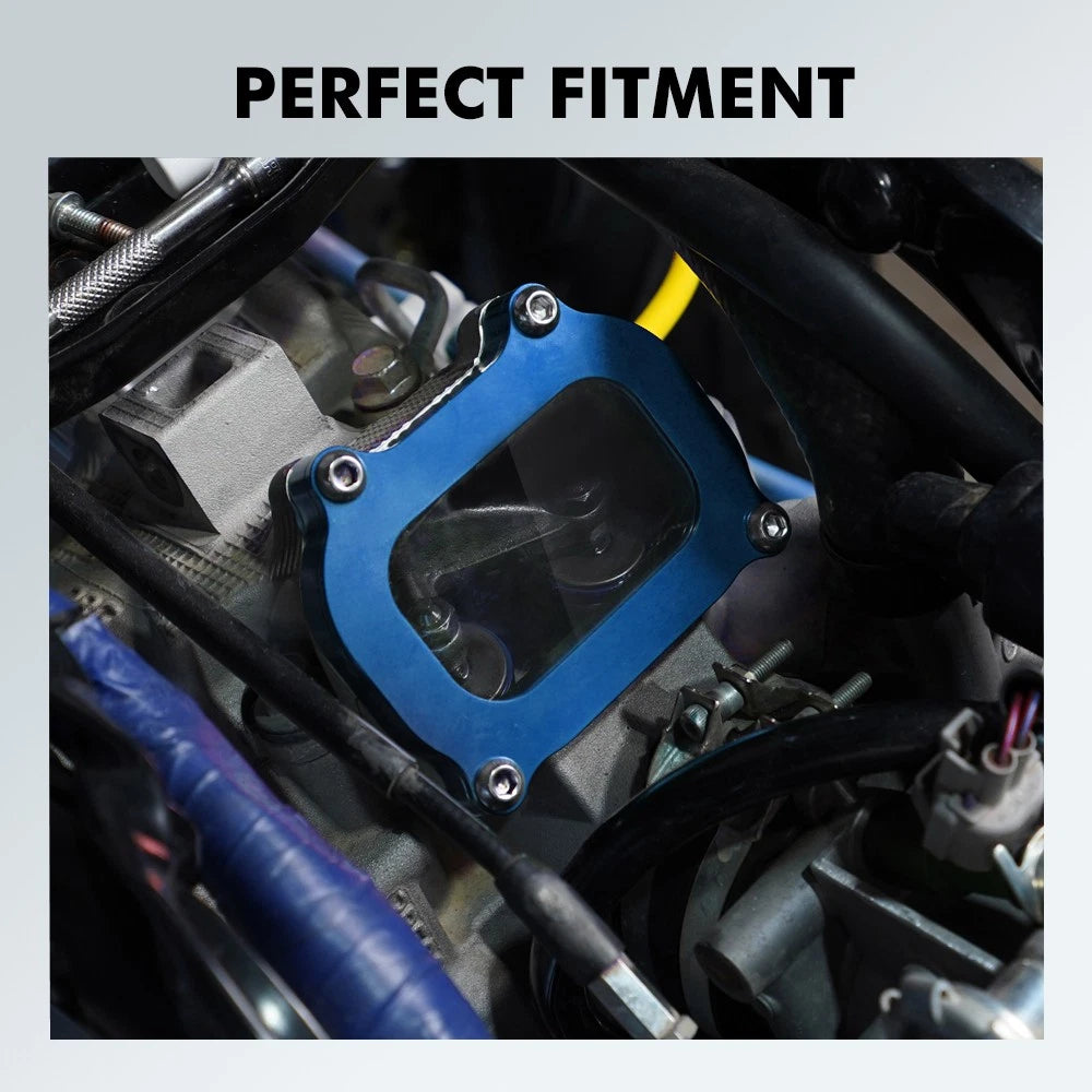 Transparent Cylinder Head Side Cover for Yamaha Viking 700 (2015–2023)