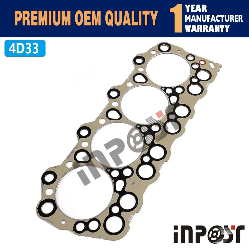 4D33 Cylinder Head Gasket for Mitsubishi 4D33 Engine (Metal)