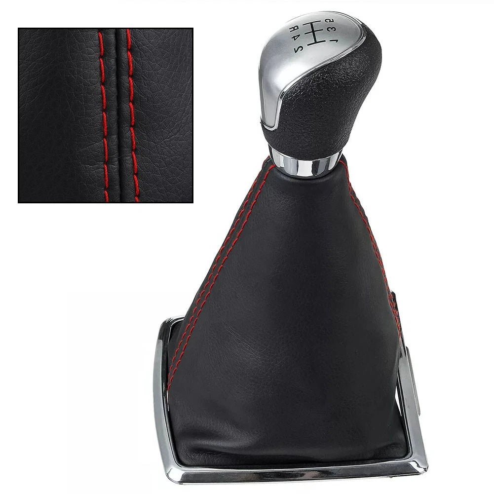 Silver Gear Shift Head with Dust Boot for Ford Focus (2012–2018)